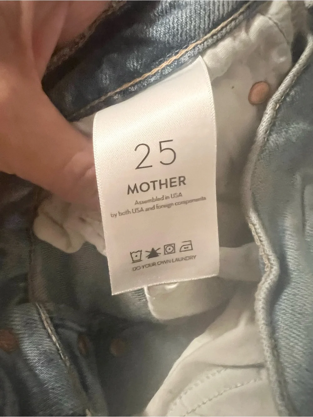 Mother Denim The Trickster Ankle Straight Leg Jean An Icy Confession Womens 27